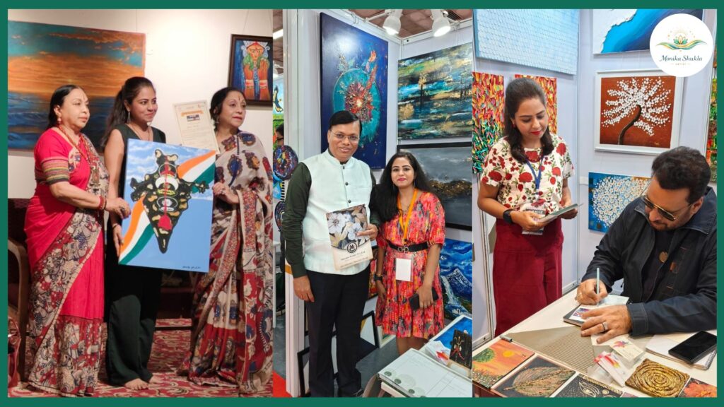 Divine Energy Flow – Mixed Media and Spiritual Contemporary Painting