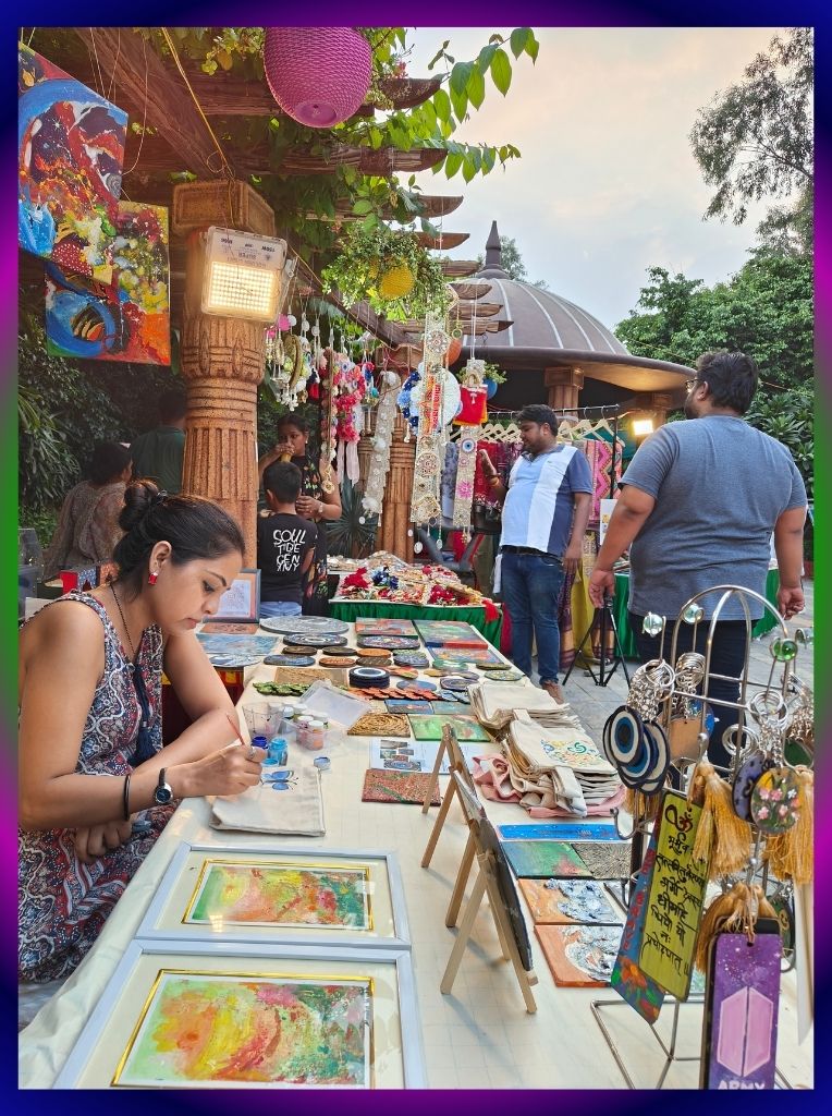 Radiant Flow – Modern Acrylic Abstract Painting